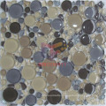 Round and Irregular Shape Glass Mosaic Tile (CFC316)